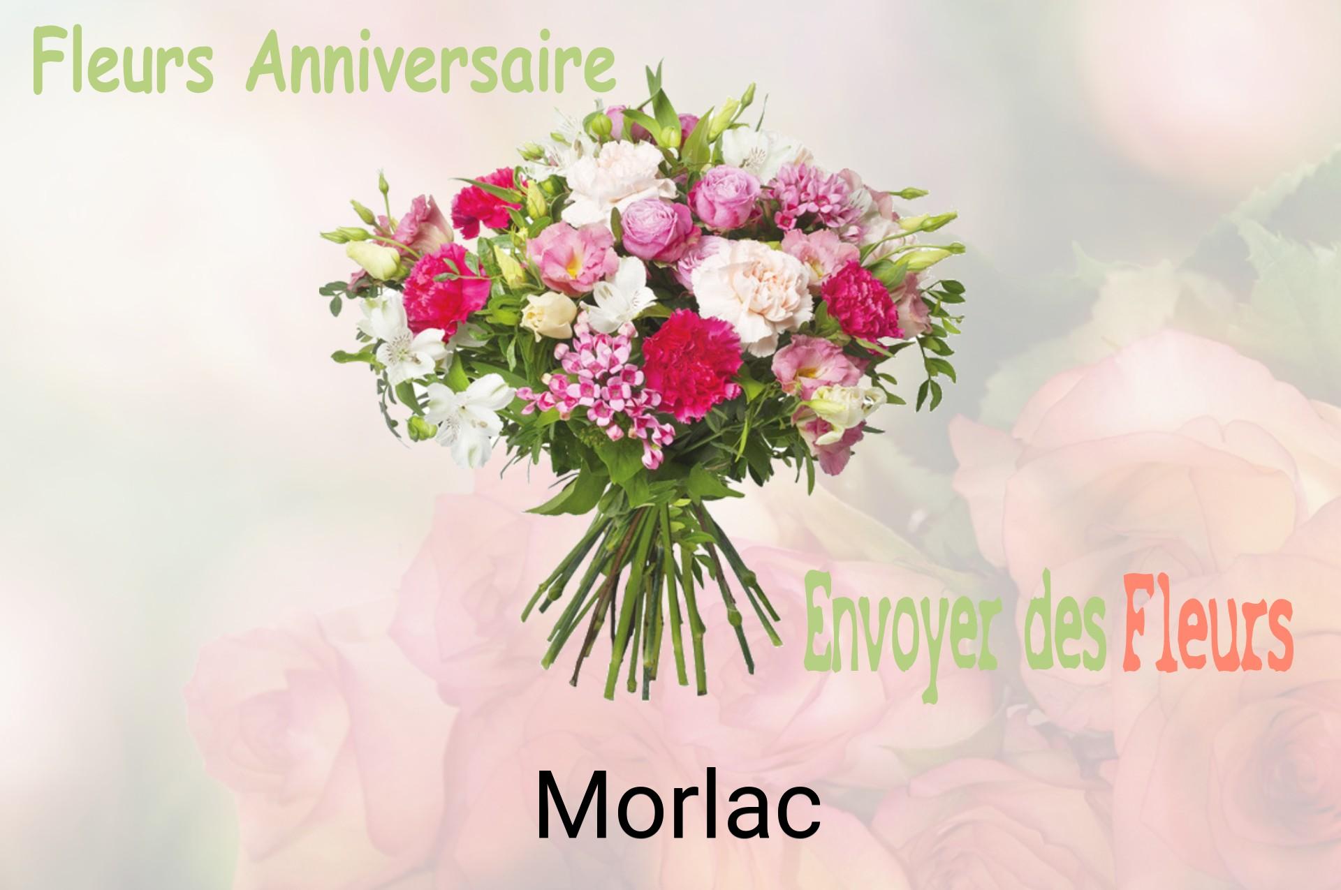 Bouquet de fleurs d’anniversaire livré à Morlac